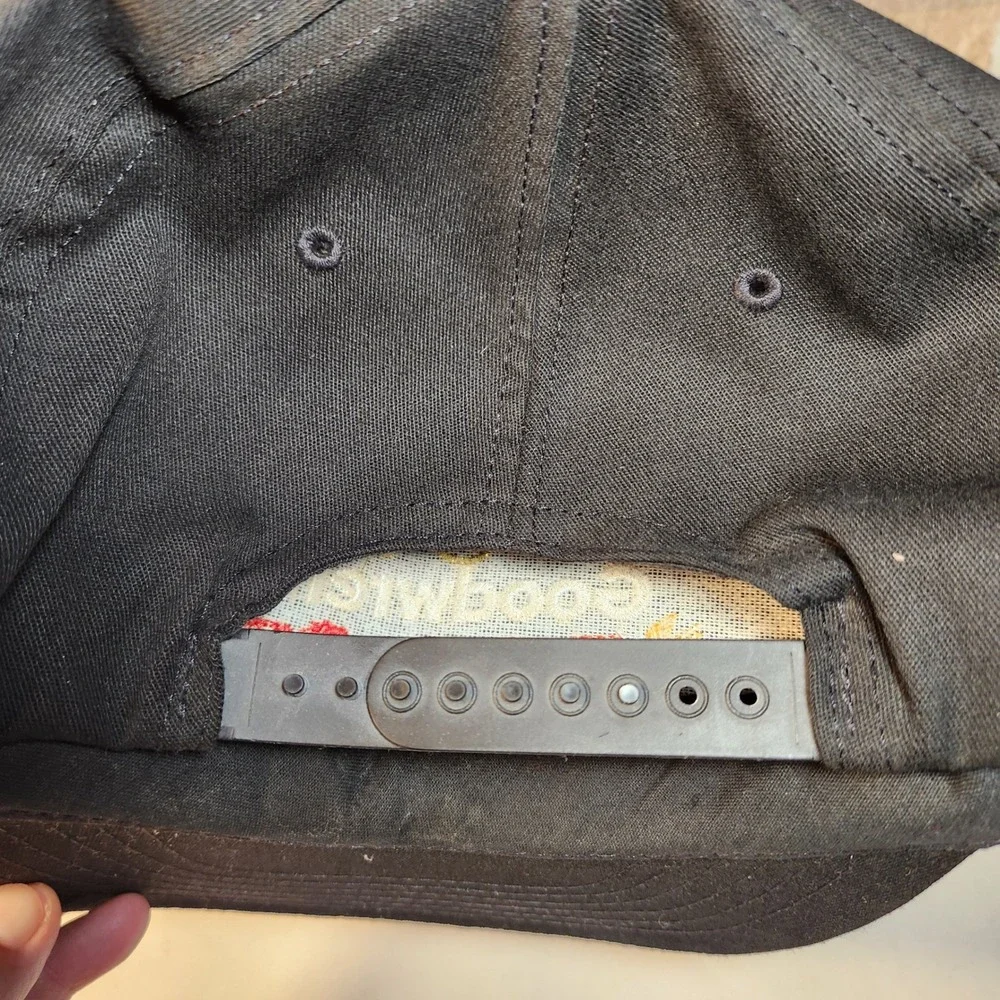 Vintage 1994 Dale Earnhardt Winston Cup Champion Hat Black Snapback Sports Image